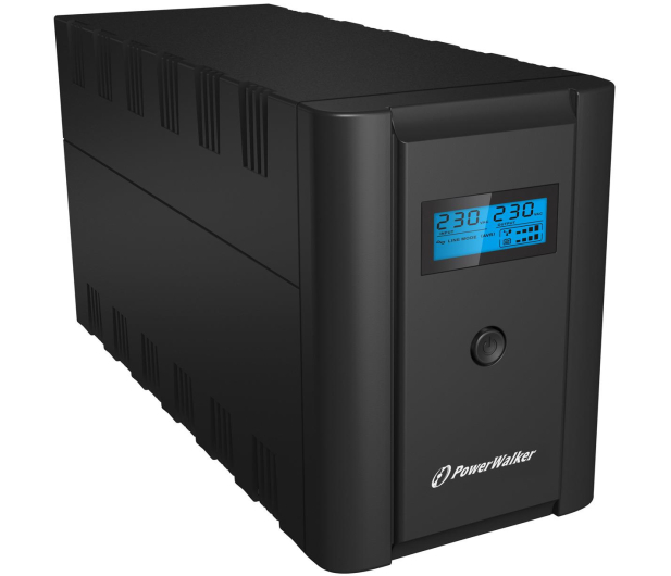 Power Walker LINE-INTERACTIVE (1200VA/600W, 2xPL/IEC, AVR, LCD) - 253675 - zdjęcie 3